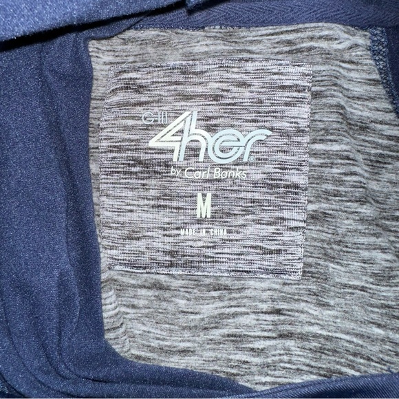 MLB New York Yankees Baseball Gray Navy Blue Women’s Hoodie Size M - Picture 4 of 7